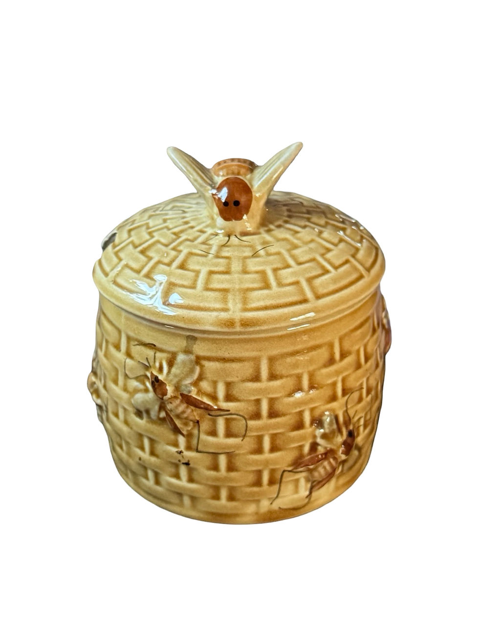 Thumbnail: A beautiful vintage Portuguese ‘Secla’  Honey Pot