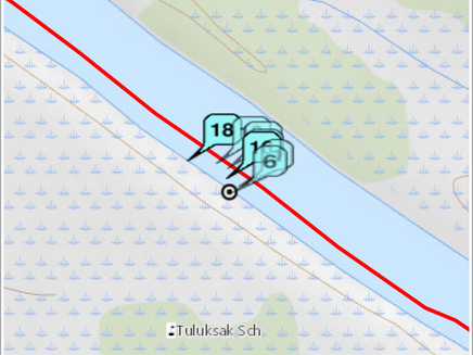 Lanier in to Tuluksak