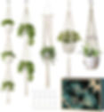 rope macrame plant hanger