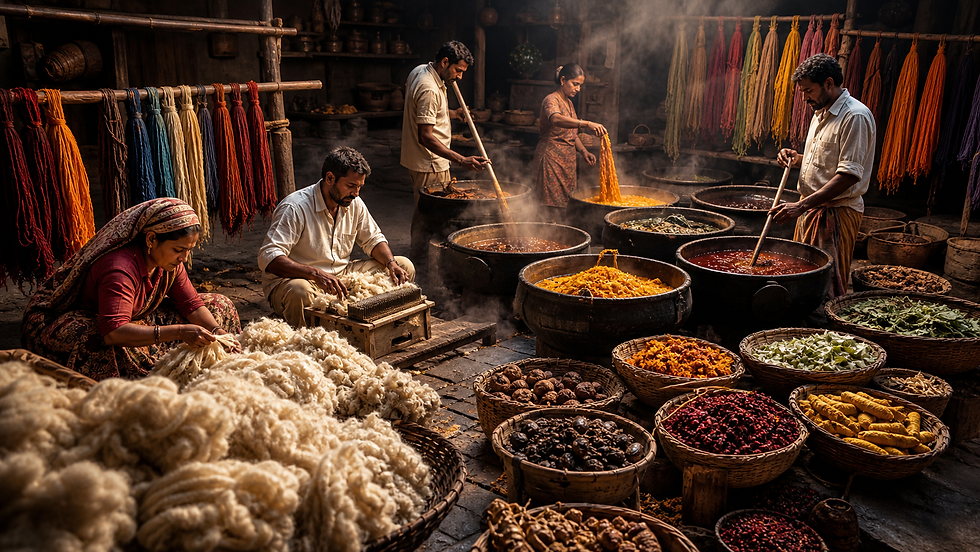 Yarn Dye Process