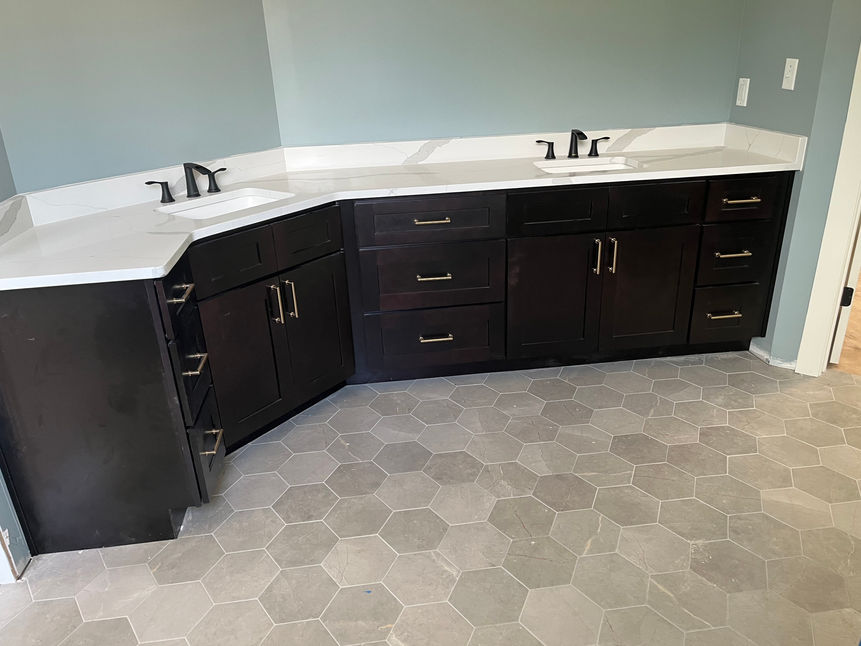Finished Bathroom Installation from Kitchen & Bath Designs of Memphis