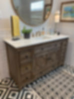 Lancaster 60" WT Bathroom Vanity