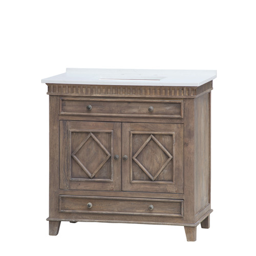 Lancaster 36" WT Bathroom Vanity L&K Designs