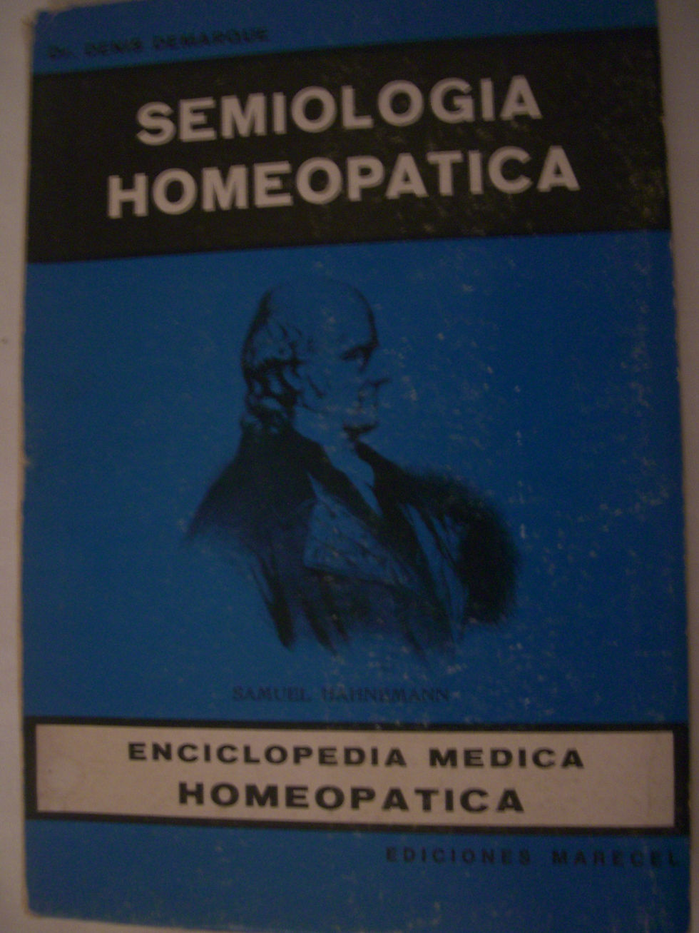 Semiologia Homeopática