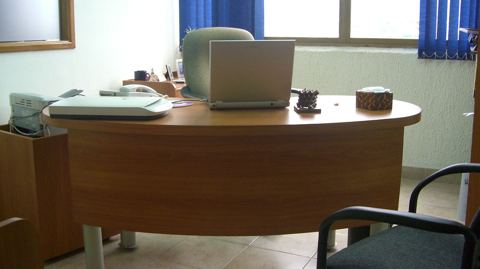 Escritorio con Feng Shui