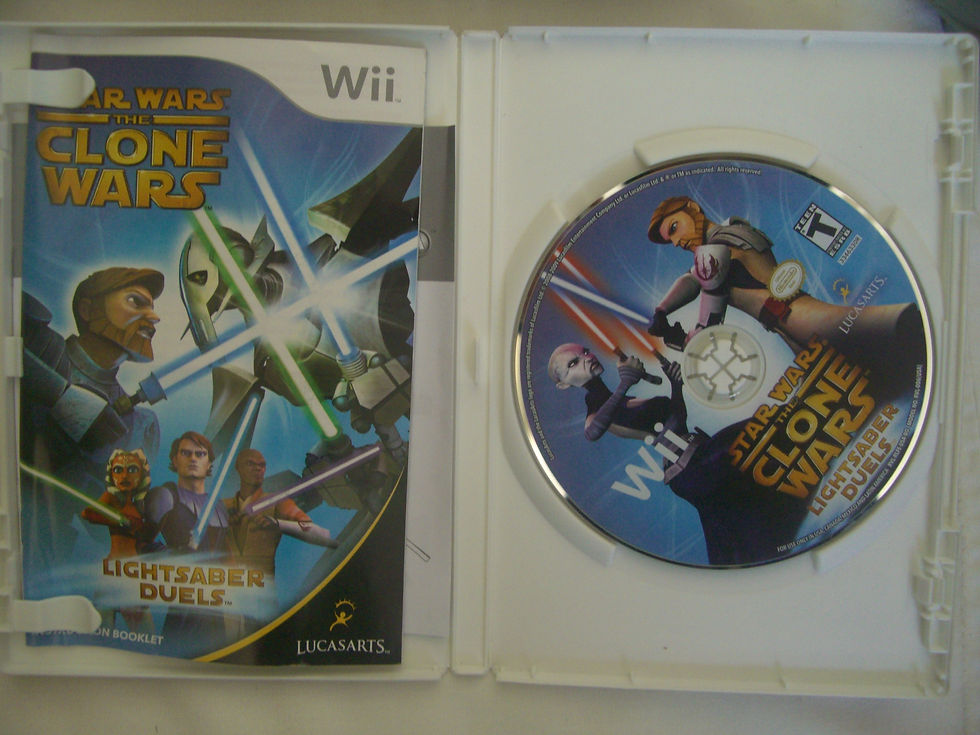 Juego para Wii con accesorio