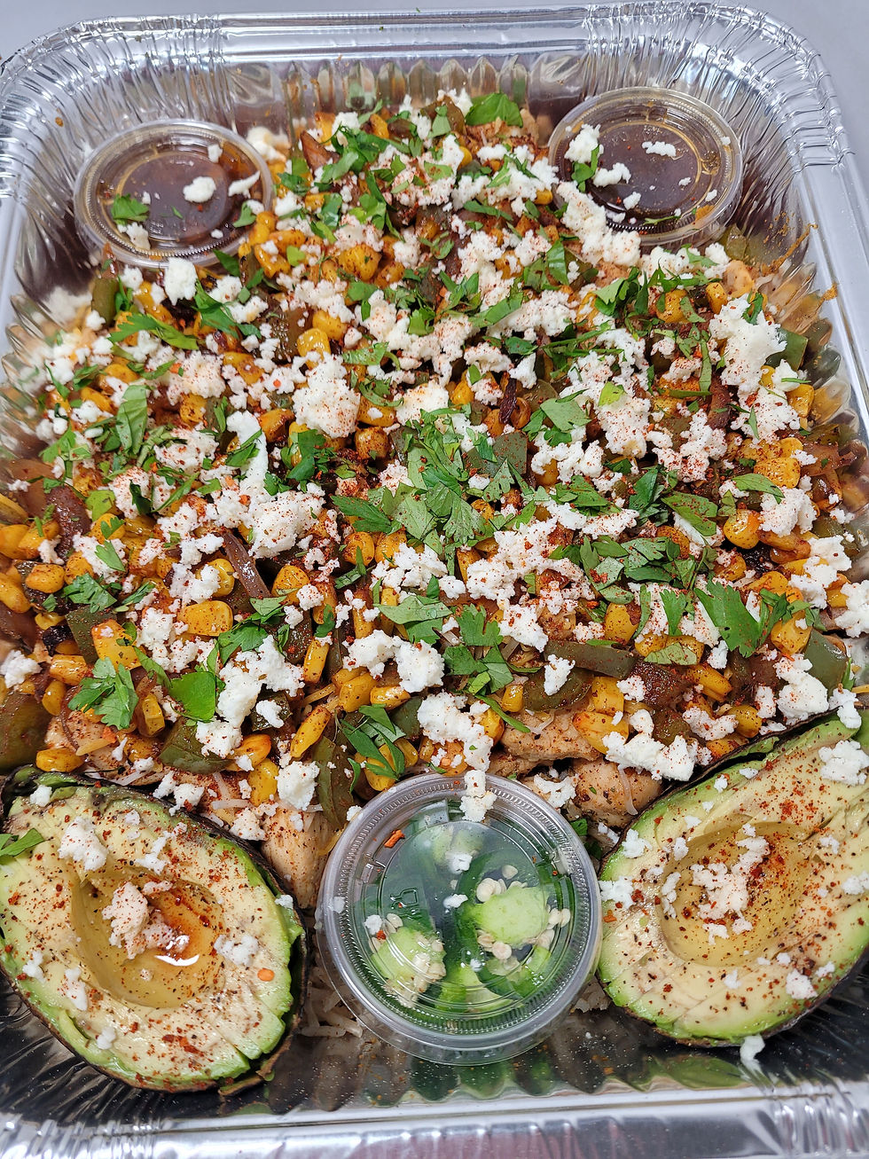 Pulled Pork Street Corn Bowl image