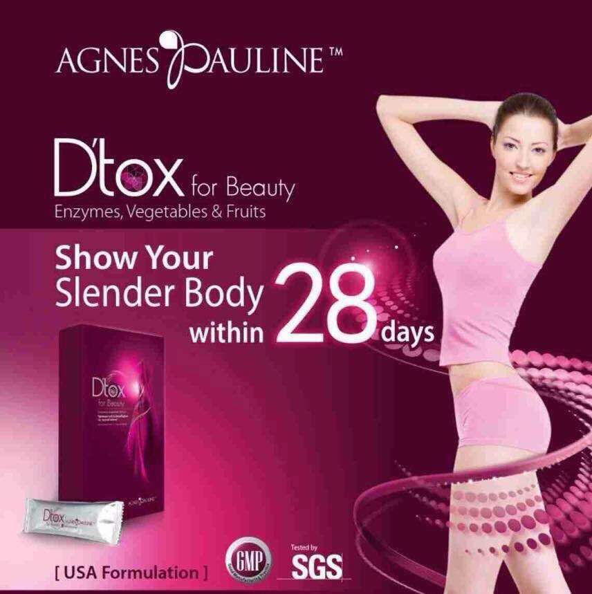 Thumbnail: Agnes Pauline D'tox For Beauty : Enzymes , Vegetables & Fruits ( 15gx20Sachets )