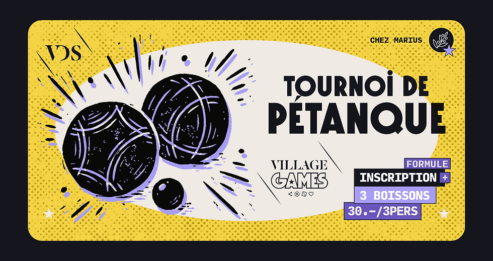 Tournois de pétanque