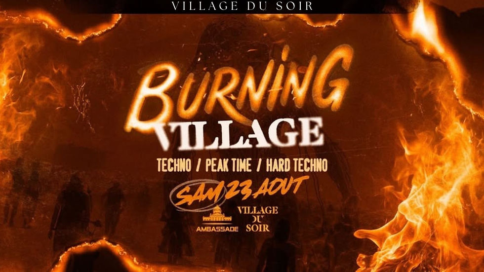 BURNING VILLAGE 🔥 Carrosserie & Épicerie
