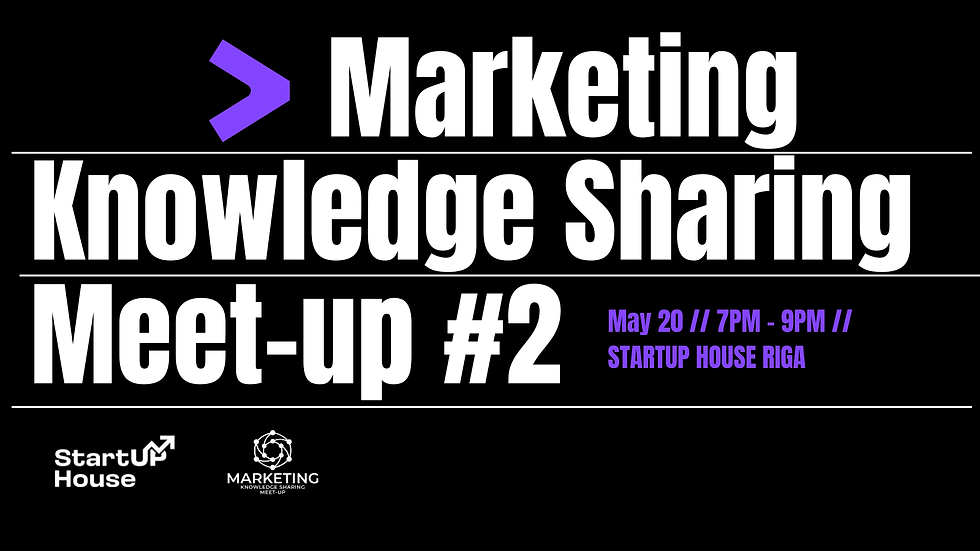 Marketing Knowledge Sharing Meet-up #2