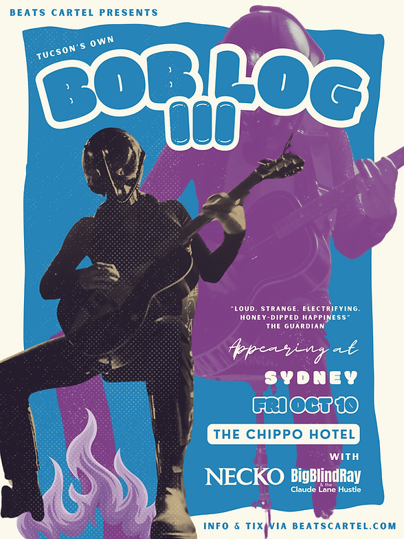 Bob Log SYDNEY Tour Poster W SUPPORTS.png