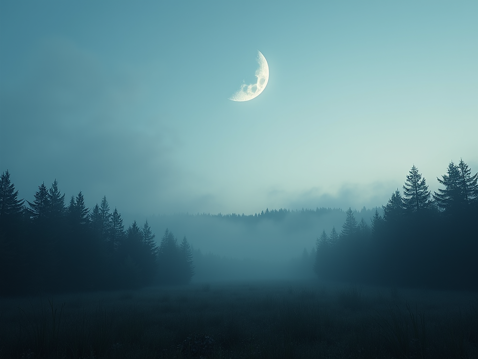A-serene-crescent-moon-hanging-above-a-soft-misty-forest-landscape-using-soft-natural-ligh