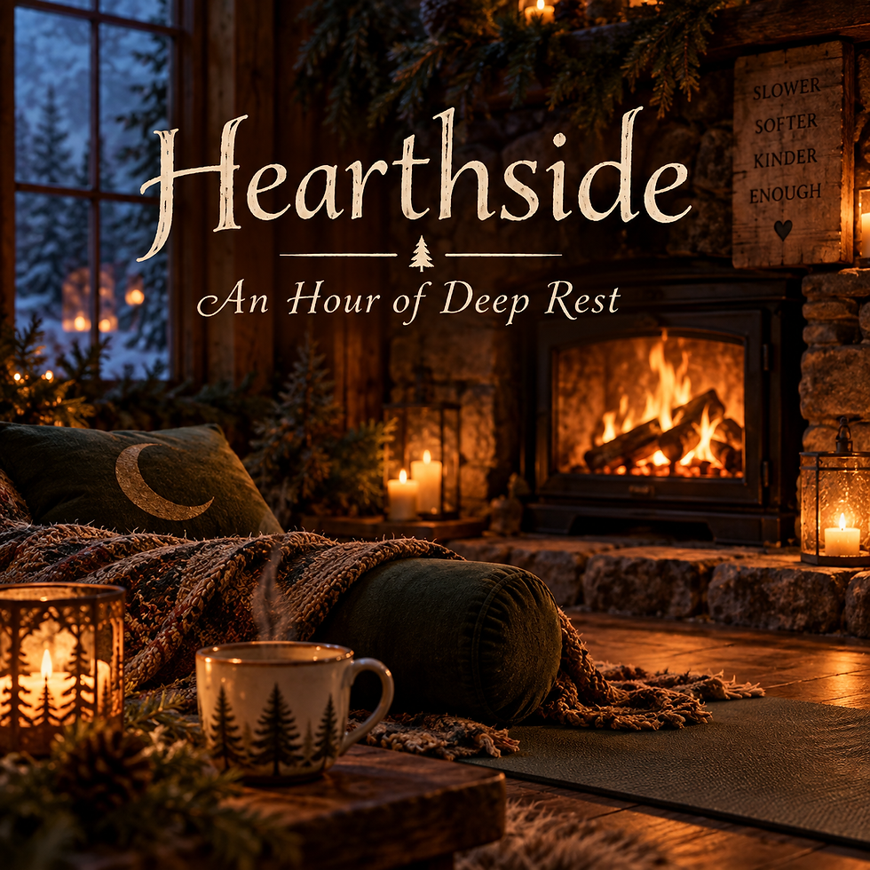 🔥 HEARTHSIDE ~ AN HOUR OF DEEP REST