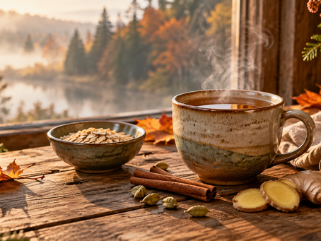 The October Exhale: Ayurveda for Warmth, Rhythm & Steadiness