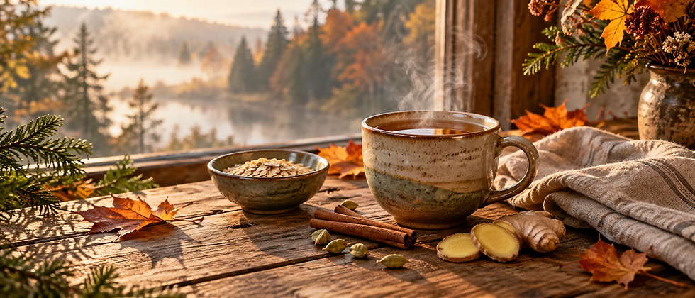 The October Exhale: Ayurveda for Warmth, Rhythm & Steadiness