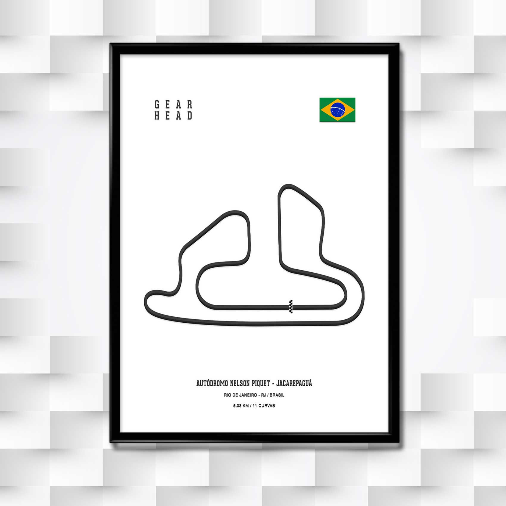 Quadro Autódromo Jacarepaguá