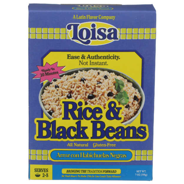 Loisa Rice & Black Beans - 7 oz