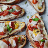 Bruschetta with Ham
