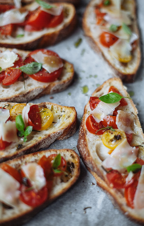 Bruschetta with Ham
