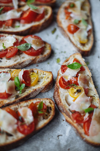 Bruschetta with Ham
