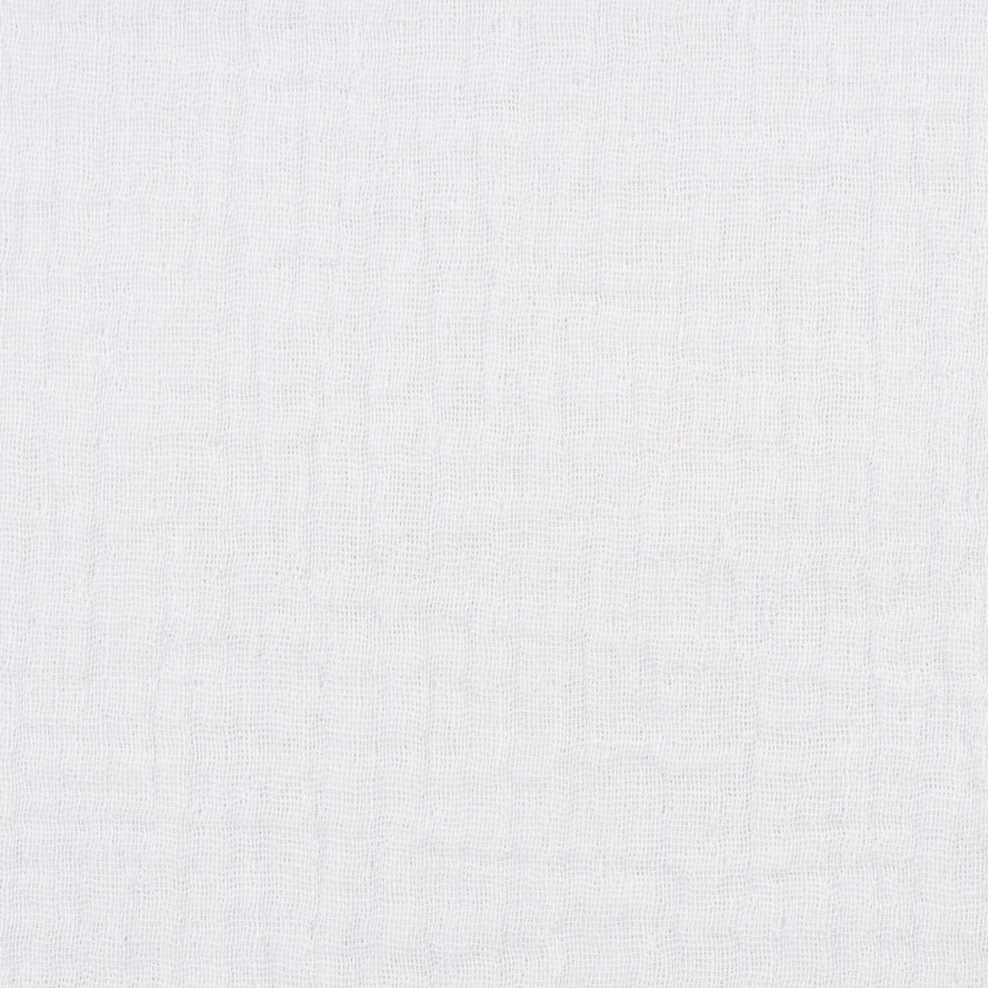 Jenke, Musselin, Double Gauze 000011 uni, weiß