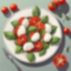 caprese salad on plate.jpg
