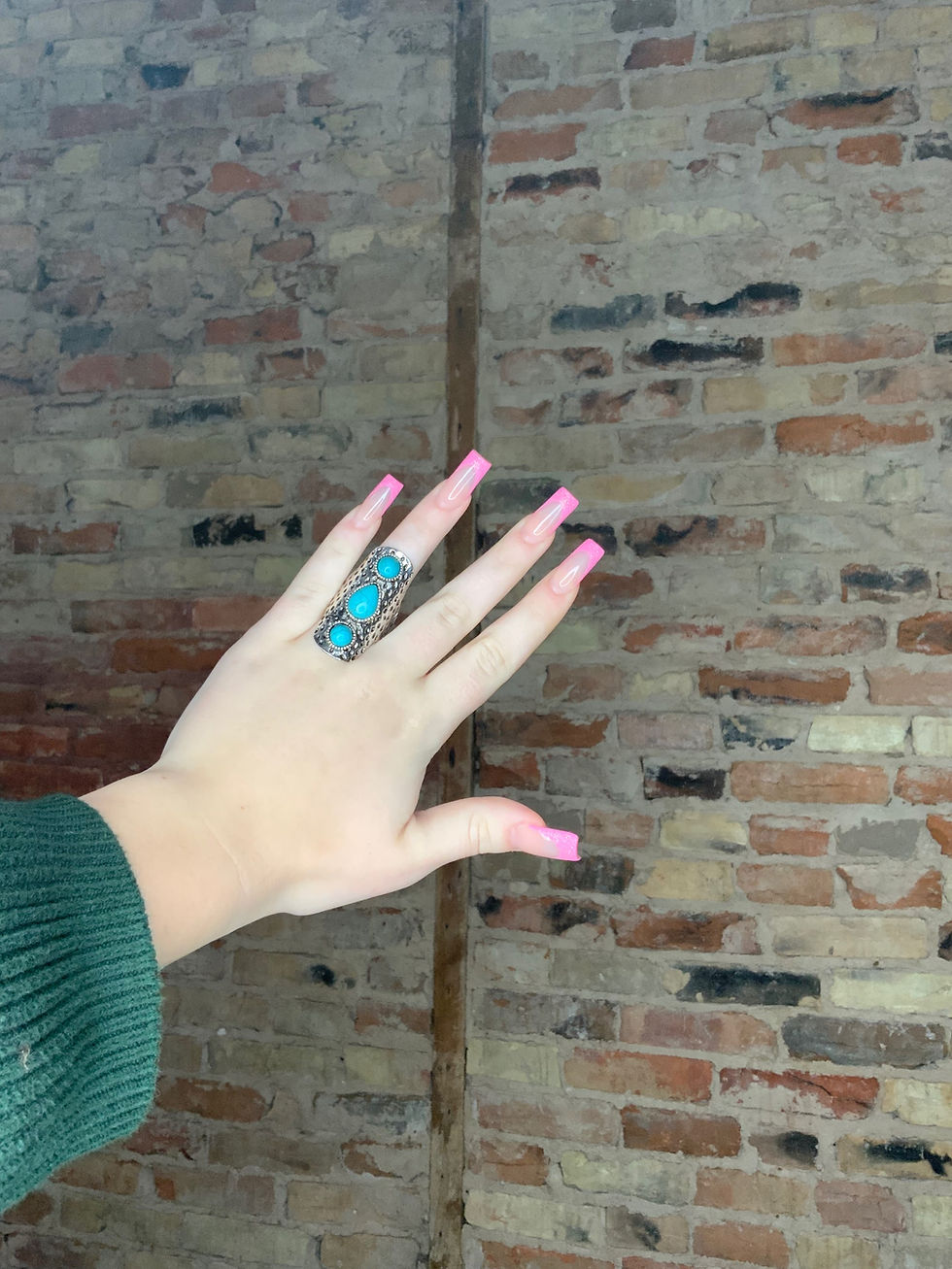 Thumbnail: Turquoise Stoned Ring