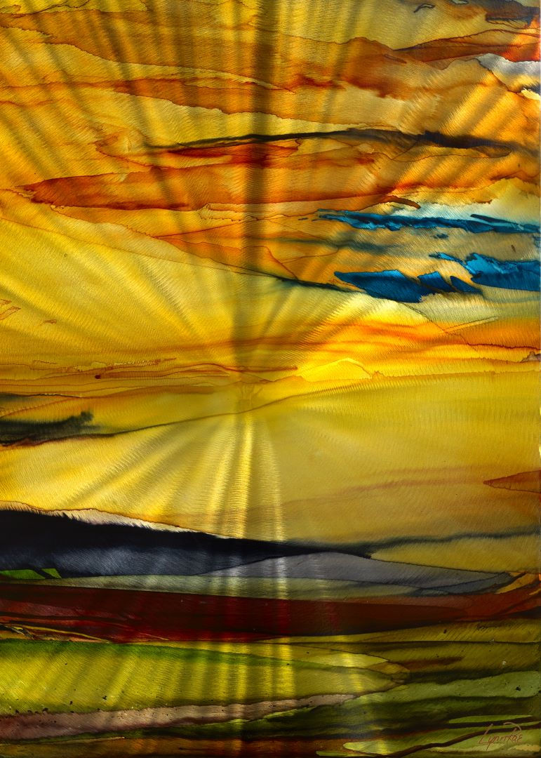 Apetura Metal Print