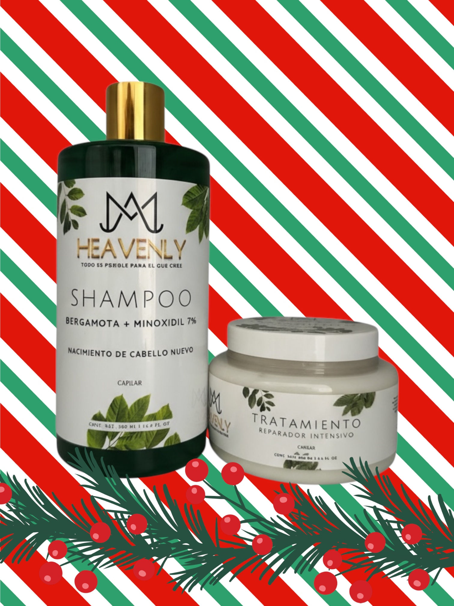 KIT BERGAMOTA + MINOXIDIL 7%