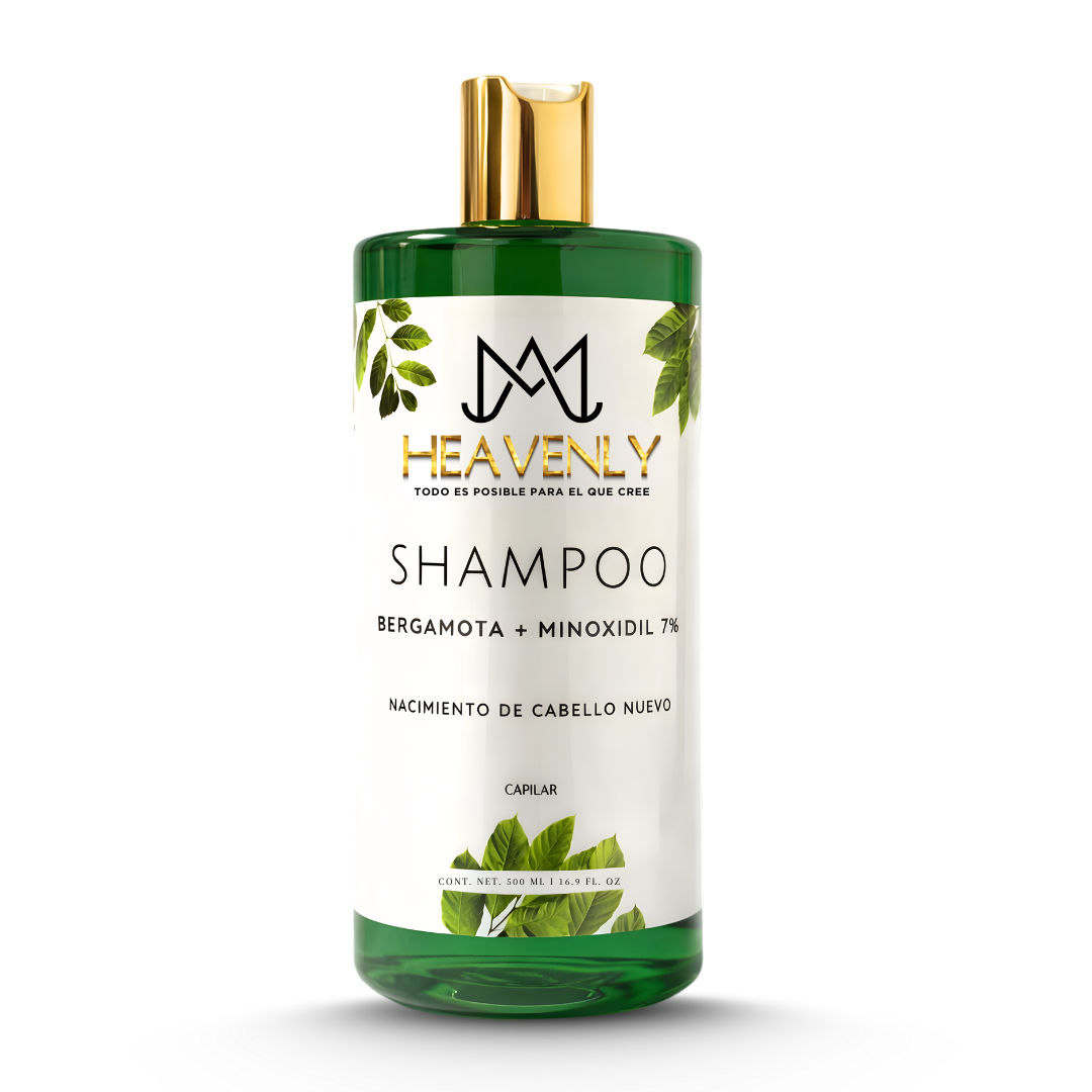 SHAMPOO BERGAMOTA + MINOXIDIL 7%
