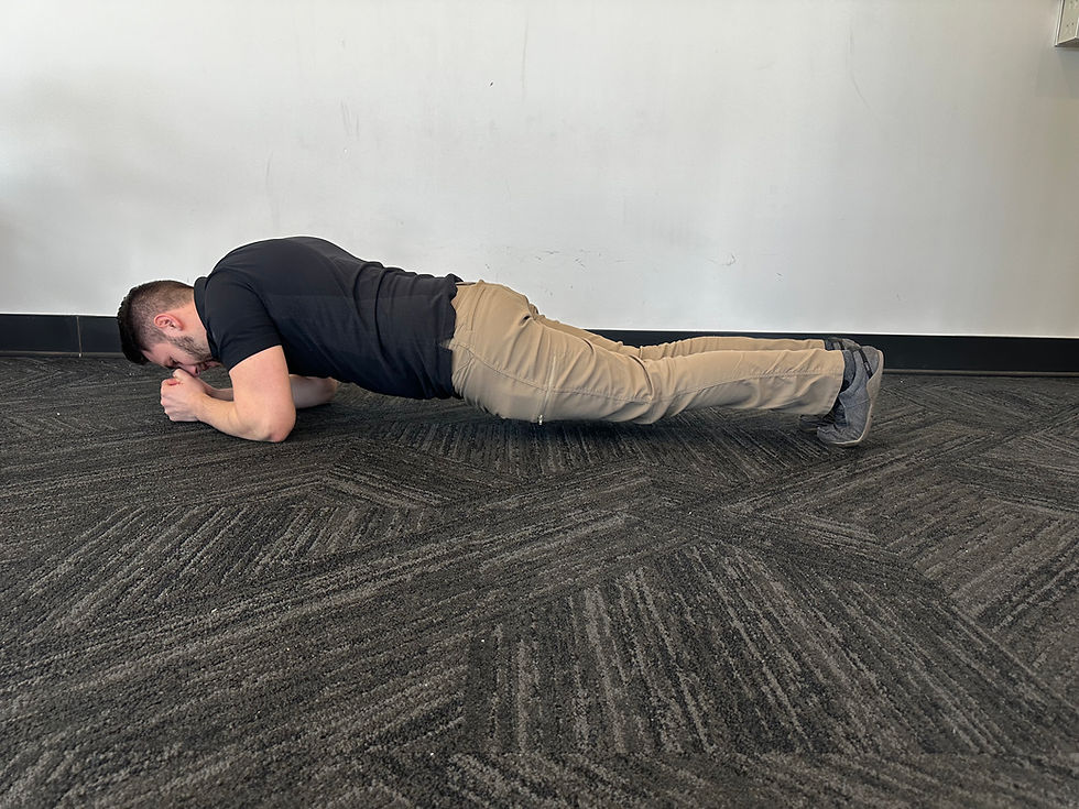 Scapula Push-Ups Exercise