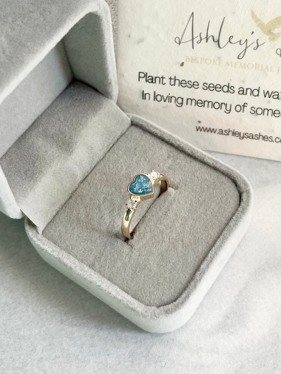 Luke Memorial Ring.  9ct gold