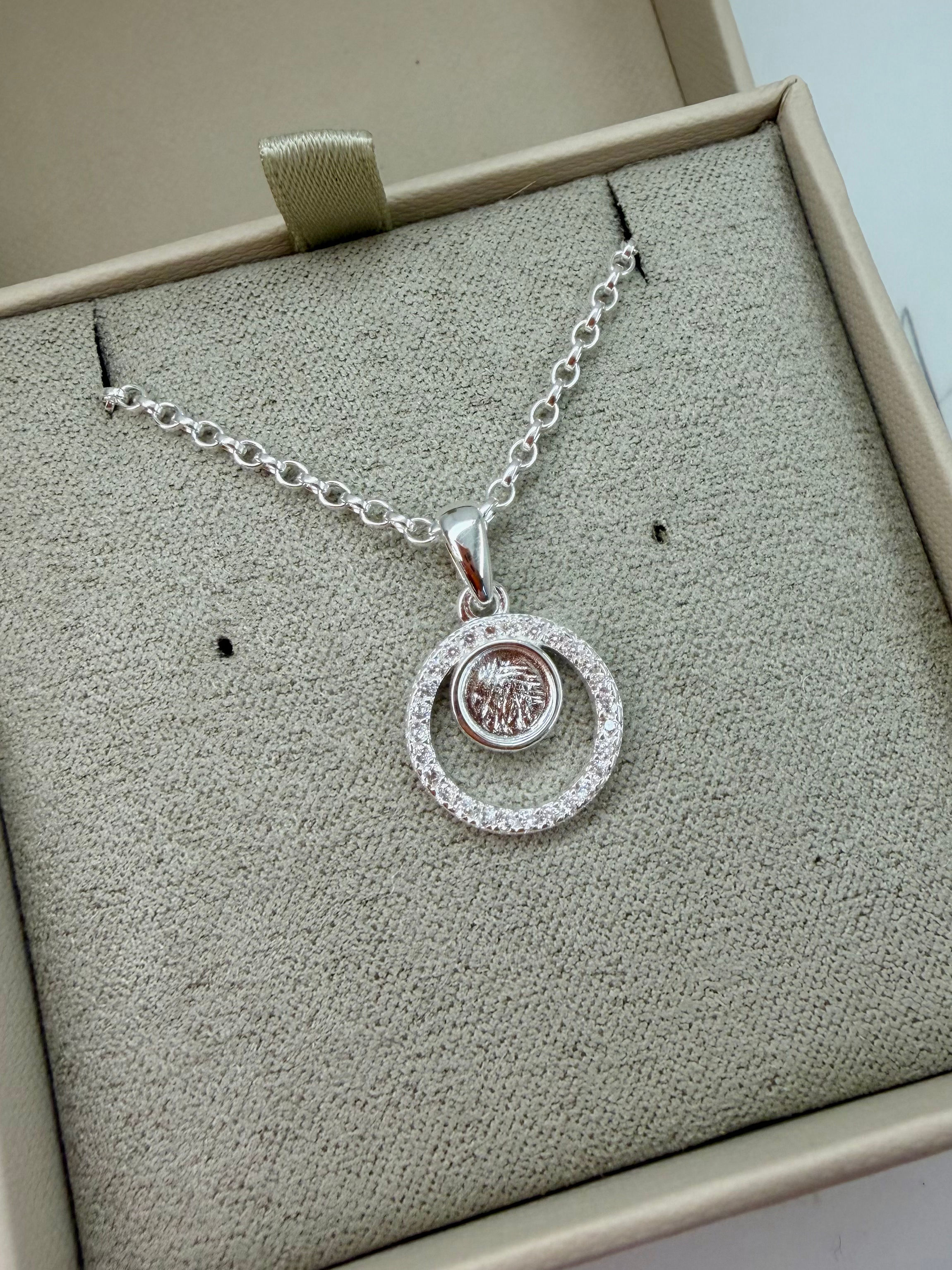 Chantel Circles Memorial Pendant.