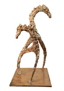Escultura em bronze