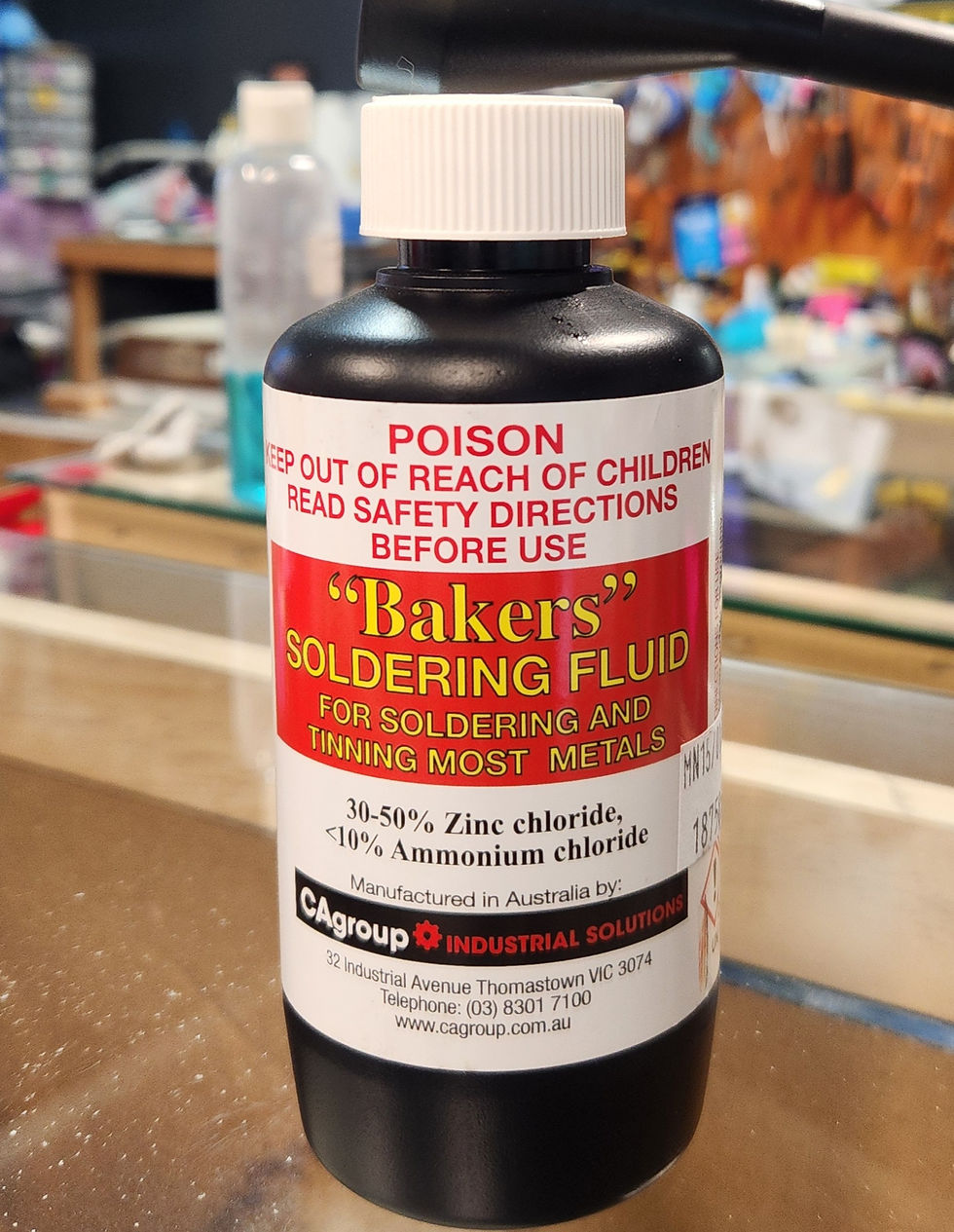 Bakers Soldering Fluid