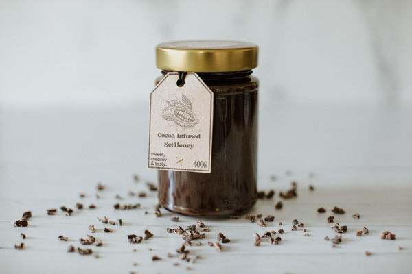 Cocoa Infused Set Honey