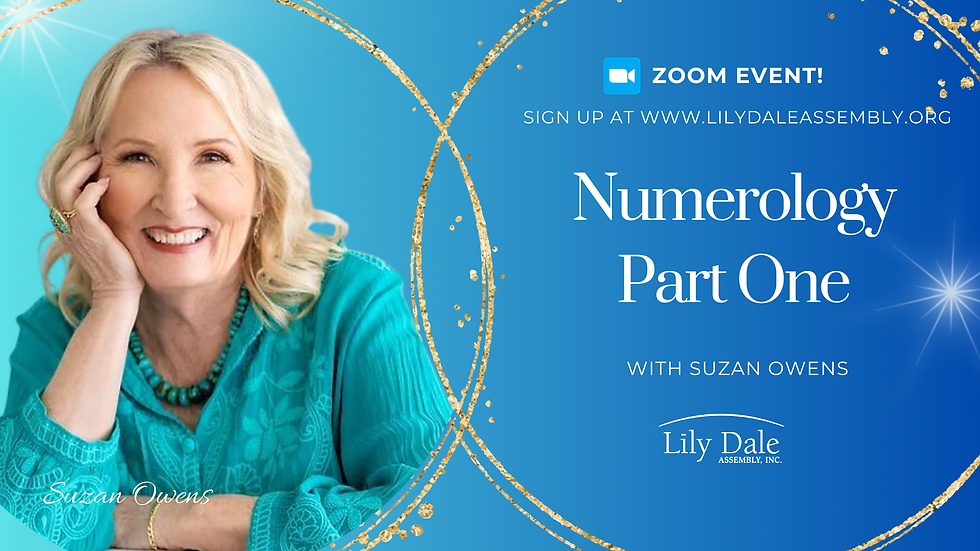 Numerology Part One with Suzan Owens