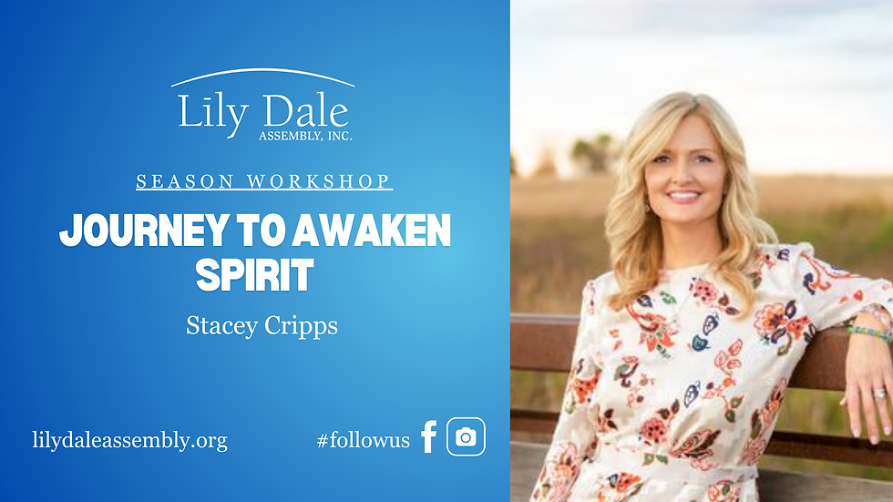 JOURNEY TO AWAKEN SPIRIT Stacey Cripps