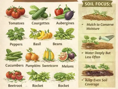 April Growing Calendar for Malta & Gozo (Rapid Spring Growth Guide)