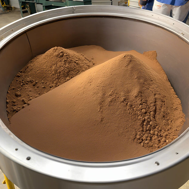 Custom Soil blends being mixed in a giant mixer.jpg