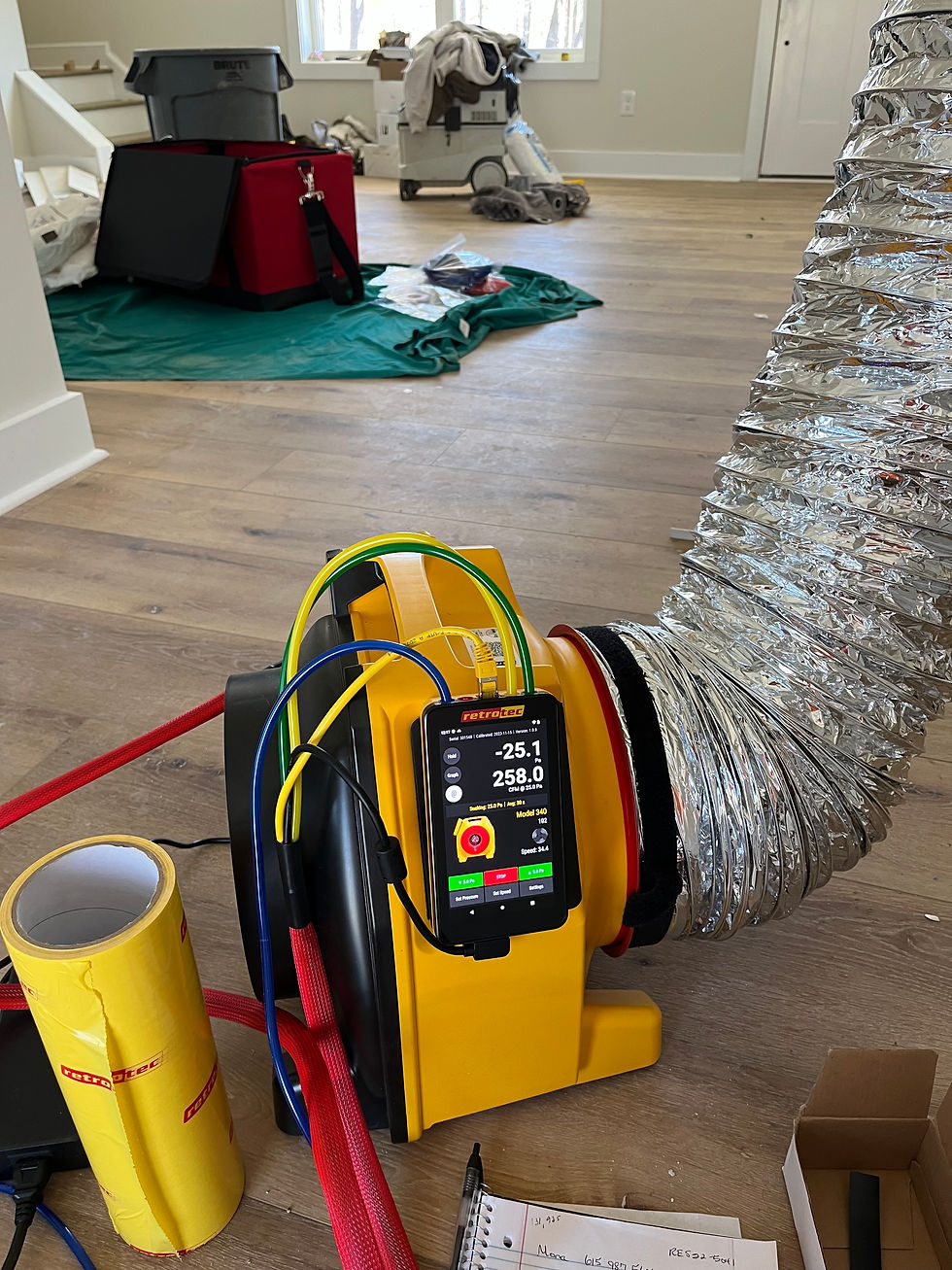 Residential Duct Testing