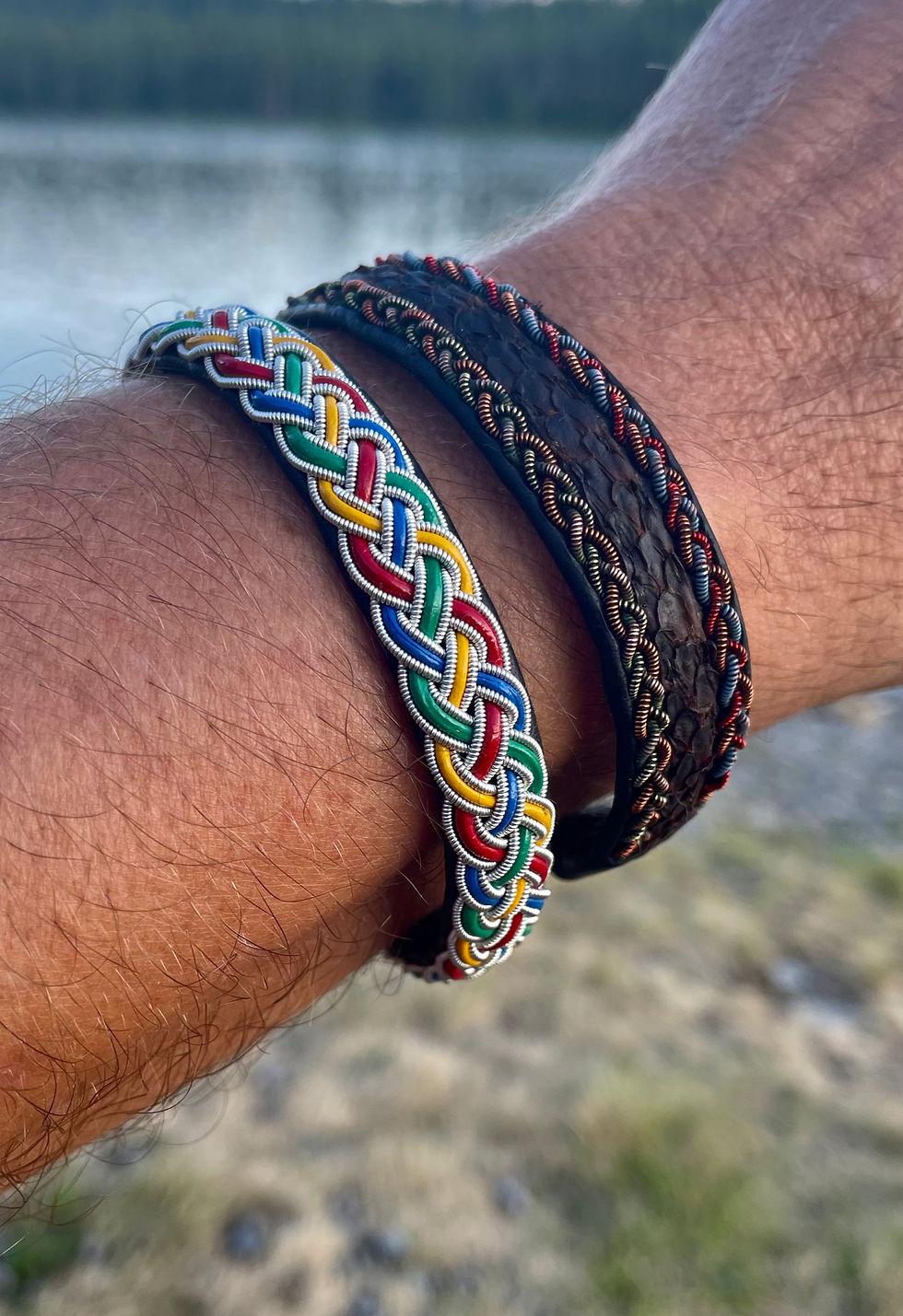 Typische Sámi armbanden