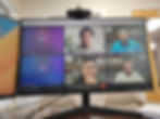 Entrepreneur scaling business with support from a virtual assistant