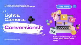 Video editing 2025: lights, camera, conversions