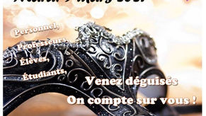 Journée Carnaval le 9 mars 2021!