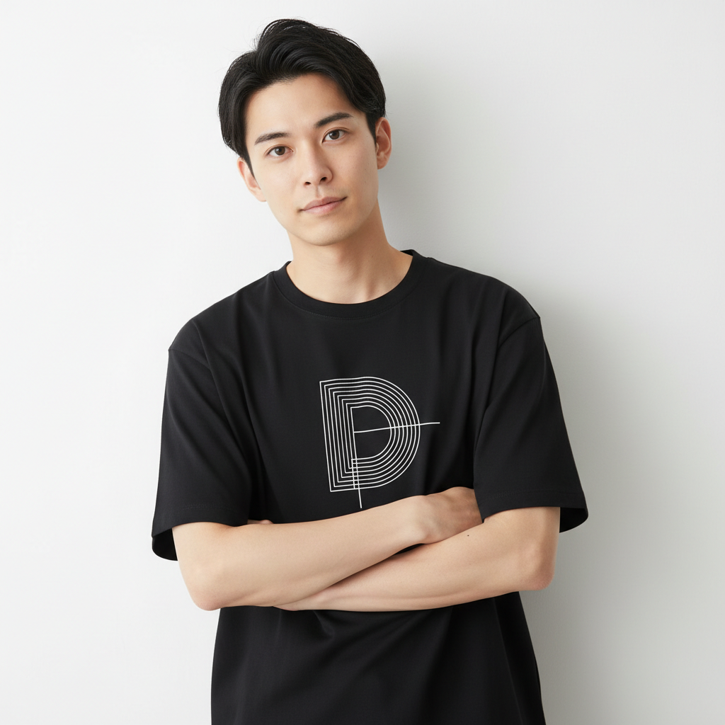 ロゴ グラフィック Tシャツ