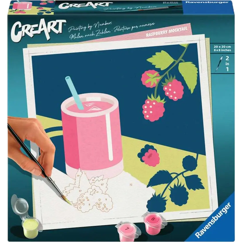 Ravensburger CreArt - Mocktail Himbeere, Malen