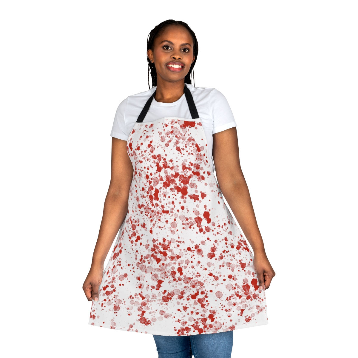 Hardcore Bloody Apron, 5-Color Straps (AOP)