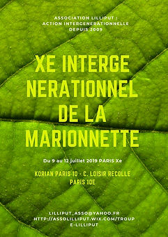 X interge nerationnel de la marionnette